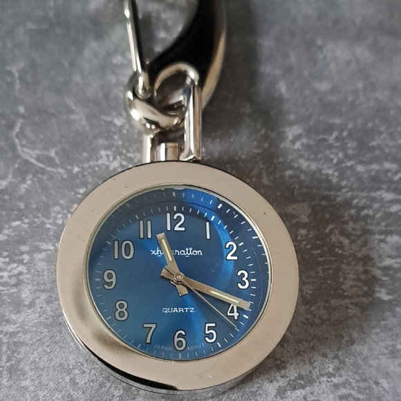 Xhilaration Silvertone Carabiner Watch - Picture 2 of 5